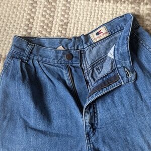 Vintage Calvin Klein High Waisted Jeans Size Small Made In USA 100% Cotton